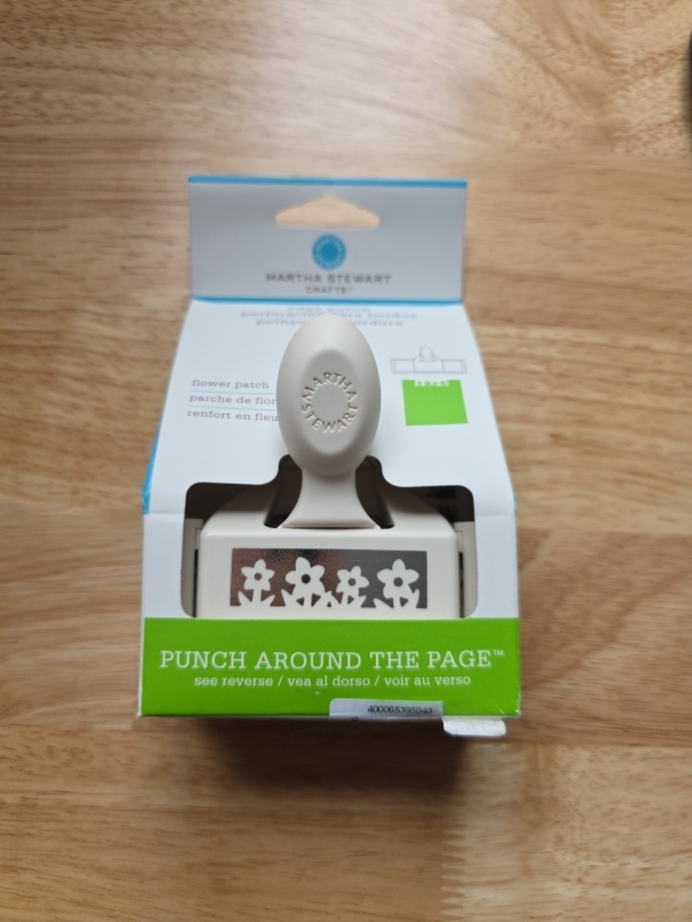 Martha Stewart Punch Around The Page Flower Patch Punch New In Box